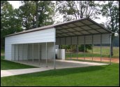 Ocean City Florida Utility Carports and Combo Carports